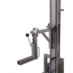 Wózek manipulacyjny 100 kg z trzpieniem rozprężnym, wysokość M