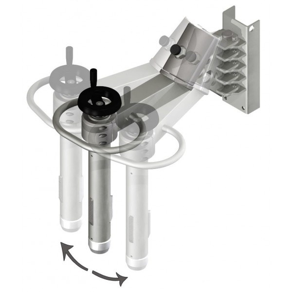Wózek manipulacyjny 150 kg z trzpieniem rozprężnym ø 76 do rolek o szerokości 150 – 650 mm