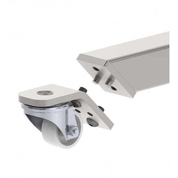 Wózek manipulacyjny 150 kg z trzpieniem rozprężnym ø 76 do rolek o szerokości 350 – 850 mm