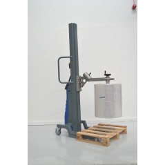 Wózek manipulacyjny 150 kg z trzpieniem rozprężnym ø 76 do rolek o szerokości 350 – 850 mm