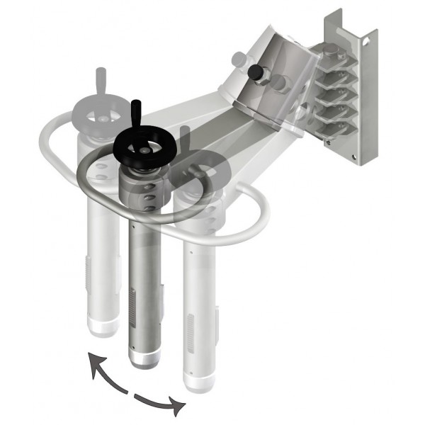 Wózek manipulacyjny 150 kg z trzpieniem rozprężnym ø 152 do rolek o szerokości 150 – 650 mm