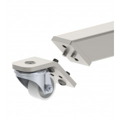 Wózek manipulacyjny 150 kg z trzpieniem rozprężnym ø 152 do rolek o szerokości 350 – 850 mm