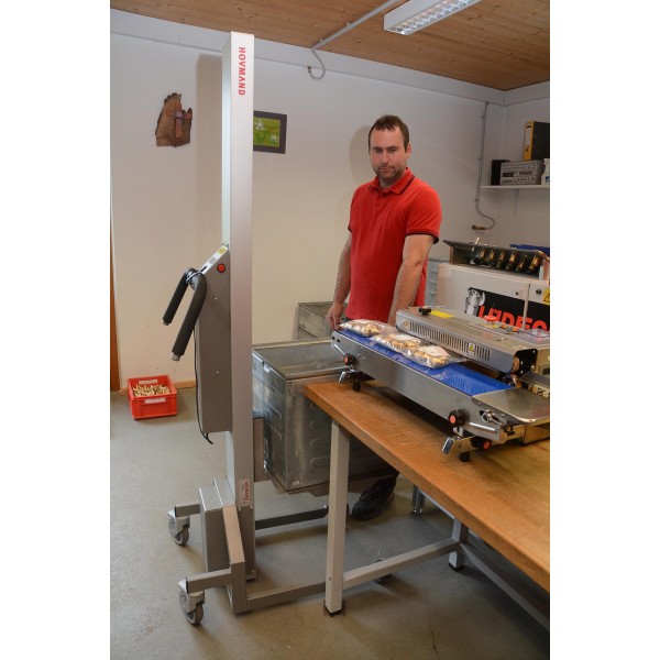 Wózek manipulacyjny 130 kg z platformą SS, wysokość M