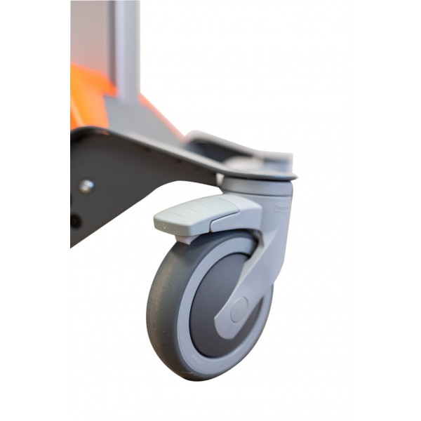 Wózek manipulacyjny GO 70 kg z platformą drewnianą 428 × 434 mm