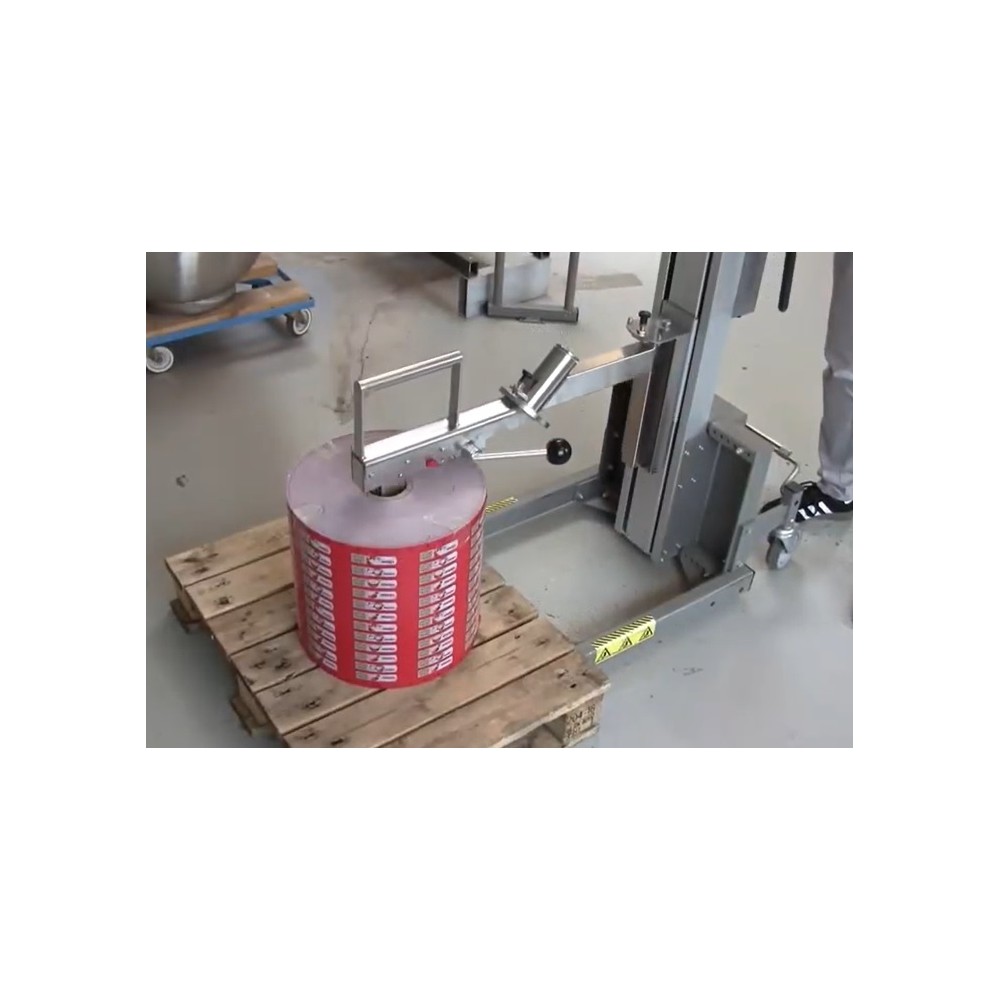 Wózek manipulacyjny 50 kg z trzpieniem rozprężnym, wysokość M