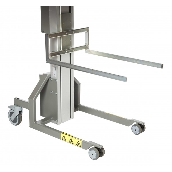 Wózek manipulacyjny 130 kg z widłami, wysokość M