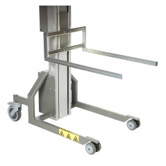 Wózek manipulacyjny 130 kg z widłami, wysokość M