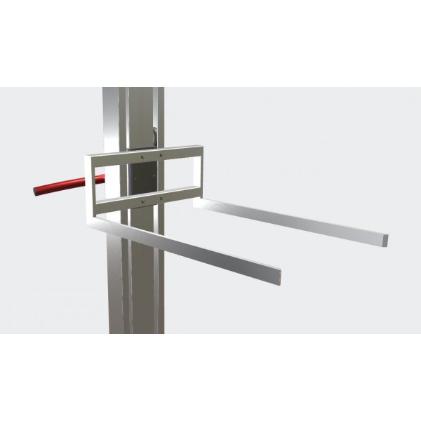 Wózek manipulacyjny 70 kg z widłami, wysokość M