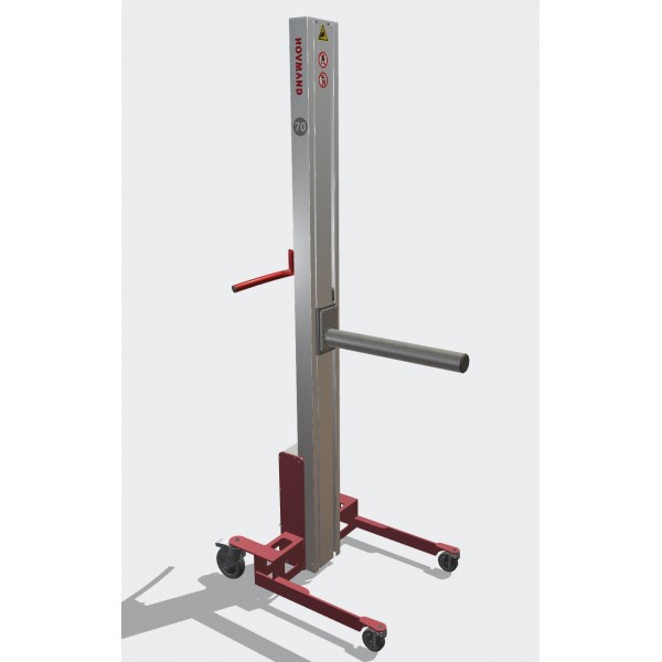 Wózek manipulacyjny 70 kg z trzpieniem, wysokość M
