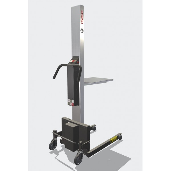 Wózek manipulacyjny 80 kg z platformą 508 × 400 mm SS, wysokość M