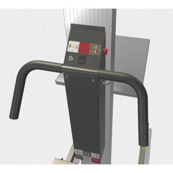 Wózek manipulacyjny 80 kg z platformą 508 × 400 mm SS, wysokość M