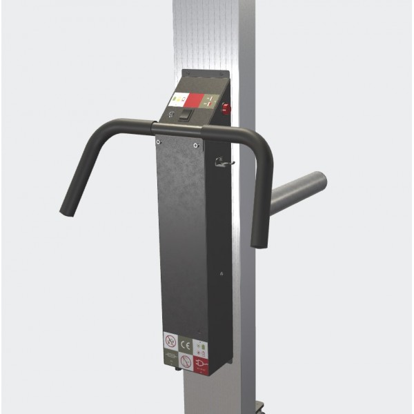 Wózek manipulacyjny 80 kg z trzpieniem 500 mm, wysokość M