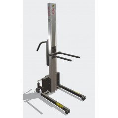 Wózek manipulacyjny 80 kg z podwójnym trzpieniem, wysokość M