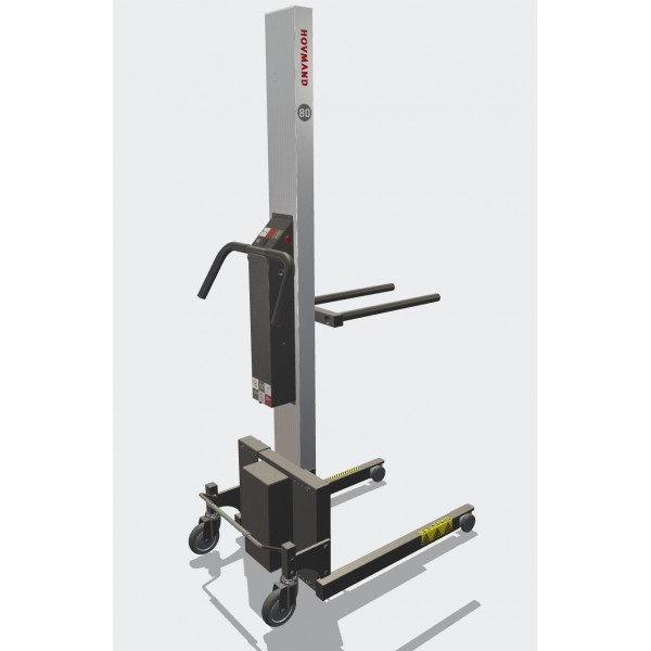 Wózek manipulacyjny 80 kg z podwójnym trzpieniem, wysokość M