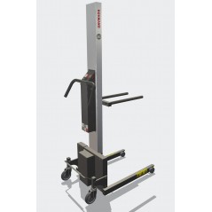 Wózek manipulacyjny 80 kg z podwójnym trzpieniem, wysokość M