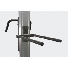 Wózek manipulacyjny 80 kg z podwójnym trzpieniem, wysokość M