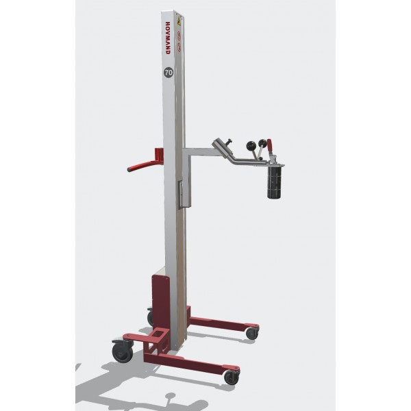 Wózek manipulacyjny 30 kg z trzpieniem rozprężnym, wysokość M