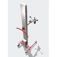 Wózek manipulacyjny 30 kg z trzpieniem rozprężnym, wysokość M