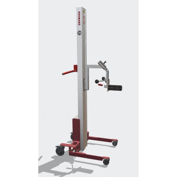 Wózek manipulacyjny 30 kg z trzpieniem rozprężnym, wysokość M