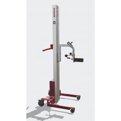 Wózek manipulacyjny 30 kg z trzpieniem rozprężnym, wysokość M