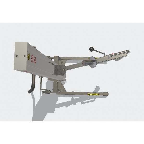 Wózek manipulacyjny 50 kg z trzpieniem rozprężnym, wysokość M