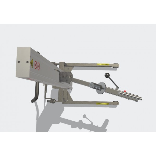 Wózek manipulacyjny 50 kg z trzpieniem rozprężnym, wysokość M