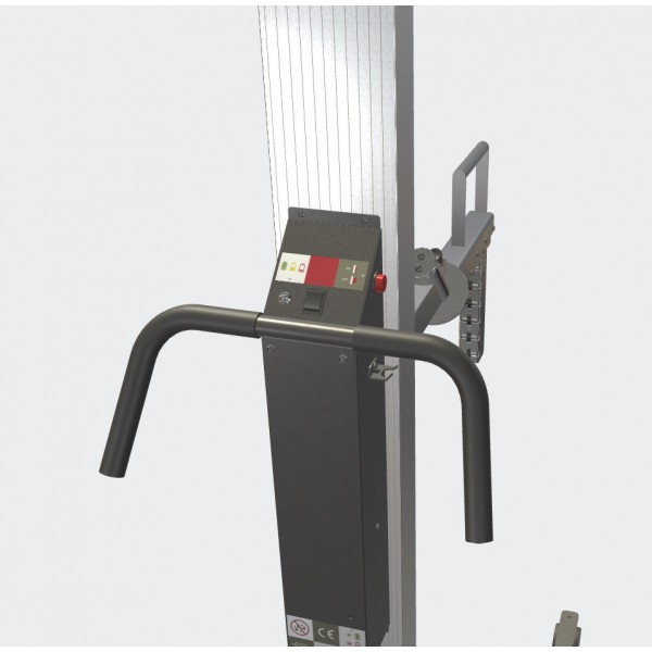 Wózek manipulacyjny 50 kg z trzpieniem rozprężnym, wysokość M