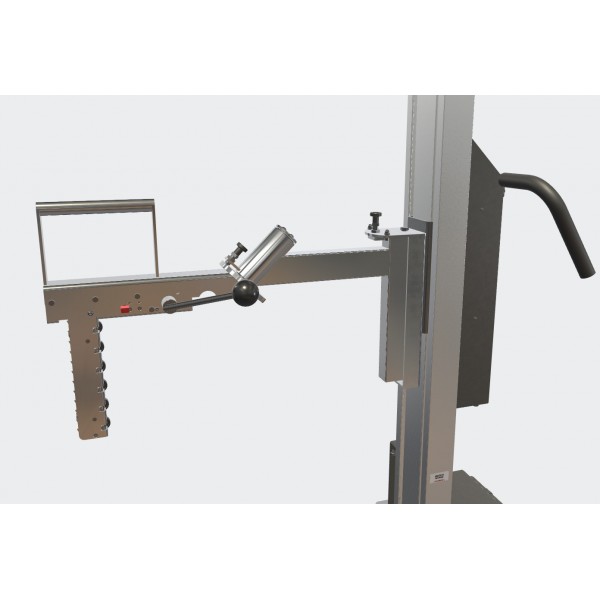 Wózek manipulacyjny 50 kg z trzpieniem rozprężnym, wysokość M