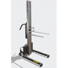 Wózek manipulacyjny 130 kg z widłami, wysokość M