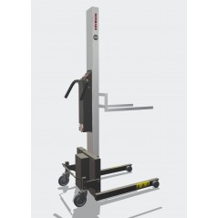 Wózek manipulacyjny 130 kg z widłami, wysokość M