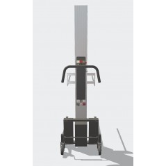 Wózek manipulacyjny 130 kg z widłami, wysokość M