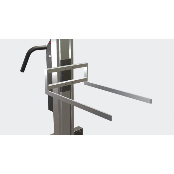 Wózek manipulacyjny 130 kg z widłami, wysokość M