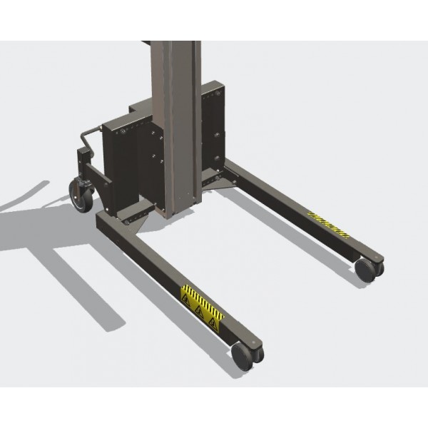 Wózek manipulacyjny 130 kg z trzpieniem, wysokość M