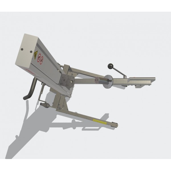 Wózek manipulacyjny 80 kg z trzpieniem rozprężnym, wysokość M