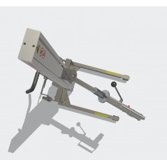 Wózek manipulacyjny 80 kg z trzpieniem rozprężnym, wysokość M