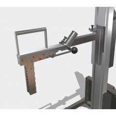 Wózek manipulacyjny 80 kg z trzpieniem rozprężnym, wysokość M