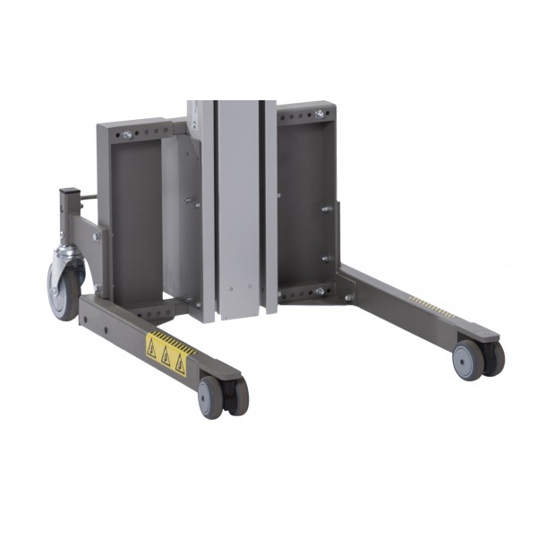 Wózek manipulacyjny 80 kg z trzpieniem rozprężnym, wysokość M