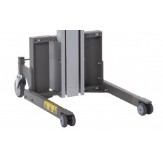 Wózek manipulacyjny 80 kg z trzpieniem rozprężnym, wysokość M