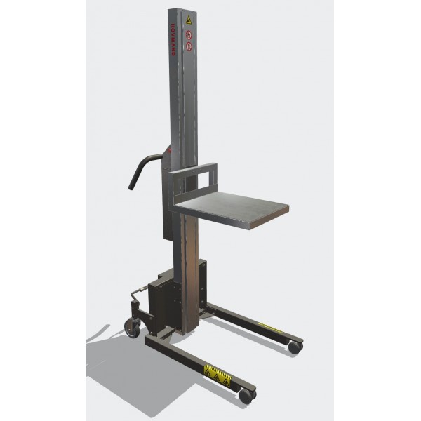 Wózek manipulacyjny 200 kg z platformą SS 500 × 400 mm, wysokość M