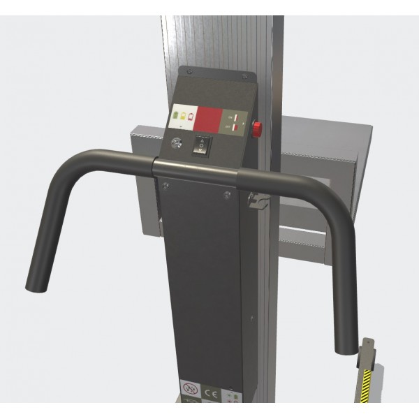 Wózek manipulacyjny 200 kg z platformą SS 500 × 400 mm, wysokość M