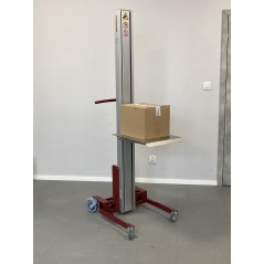 Wózek manipulacyjny 70 kg z platformą SS 508 × 400 mm, wysokość M