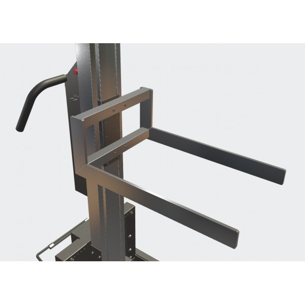 Wózek manipulacyjny 200 kg z widłami, wysokość M