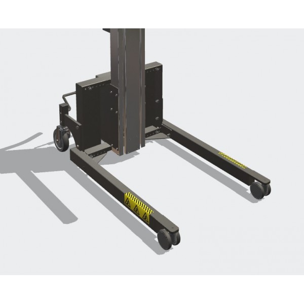 Wózek manipulacyjny 200 kg z trzpieniem, wysokość M