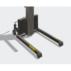 Wózek manipulacyjny 200 kg z trzpieniem, wysokość M