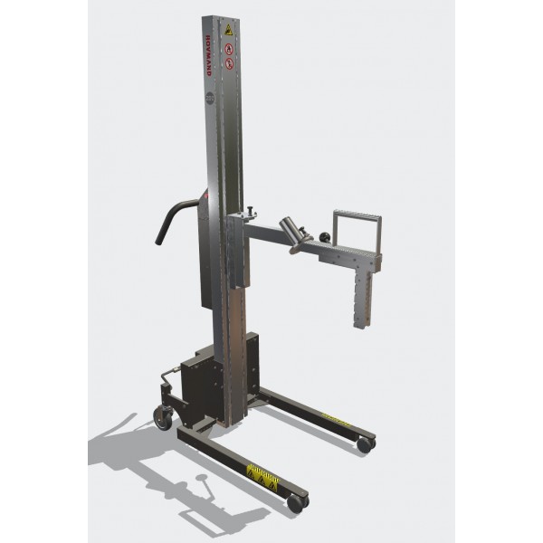 Wózek manipulacyjny 100 kg z trzpieniem rozprężnym, wysokość M