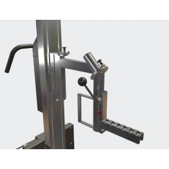 Wózek manipulacyjny 100 kg z trzpieniem rozprężnym, wysokość M