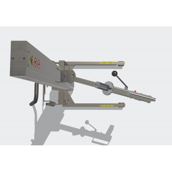 Wózek manipulacyjny 100 kg z trzpieniem rozprężnym, wysokość M