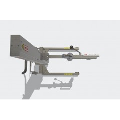 Wózek manipulacyjny 100 kg z trzpieniem rozprężnym, wysokość M