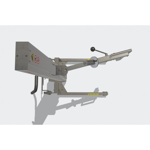 Wózek manipulacyjny 100 kg z trzpieniem rozprężnym, wysokość M