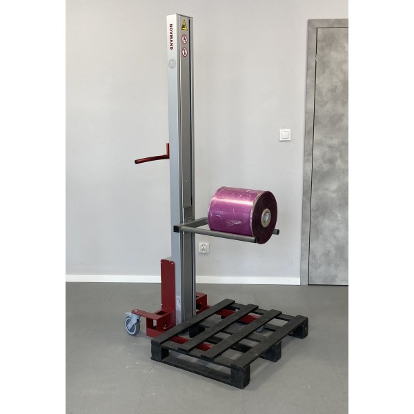 Wózek manipulacyjny 70 kg z podwójnym trzpieniem, wysokość M